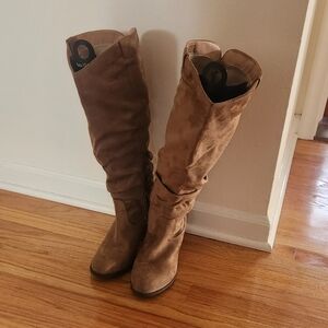 Extra wide calf boots